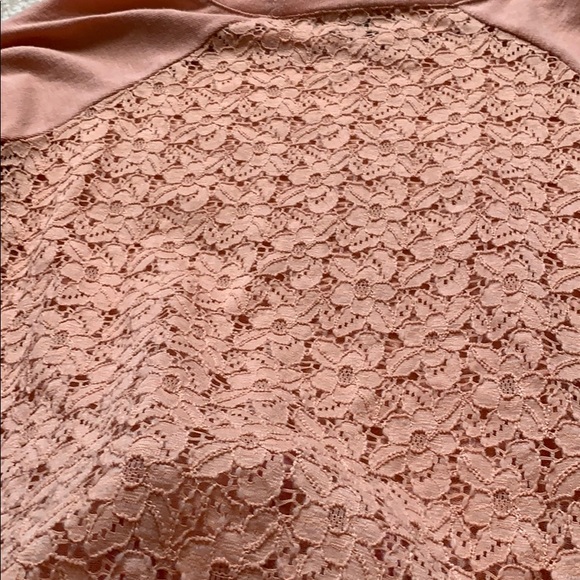 Forever 21 Orange Sweatshirt with LACE Back - Picture 5 of 5